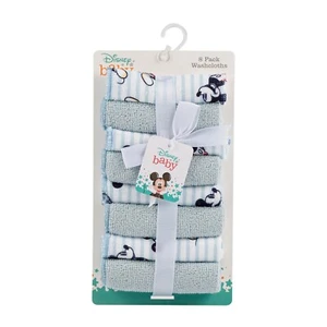Disney Baby 8-Pack Mickey Mouse Washcloths Set - Picture 1 of 1