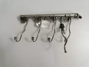 BMW 5 F07 F10 F11 6 F12 F13 7 F01 Left Side Fuel Rail N63/S63 2012 7547599 OEM - Picture 1 of 6