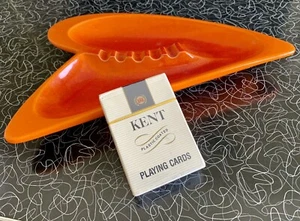 Vintage KENT Cigarette Deck of Lorillard Playing Cards Sealed MCM ashtray filler - Picture 1 of 6