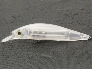 wLure 10 Vide Méné Pêche Leurre Pièces 8.9cm non Peint Leurre UPM296 - Photo 1/3