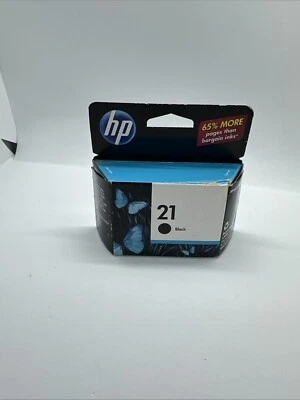 Cartucho de tinta negra HP 21 C9351AN caducado Foto 1 de 3