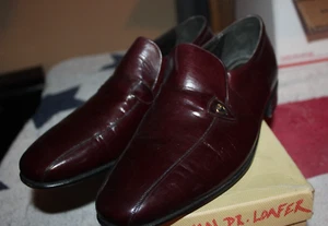 NEW Vintage Florsheim Shoe Men's Shoes 8 D Brown Leather Dress OXFORD 3957 - Picture 1 of 7