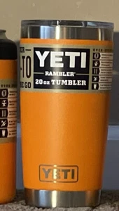 YETI Rambler KCO KING CRAB ORANGE 20oz Tumbler Cup NEW - Bild 1 von 3