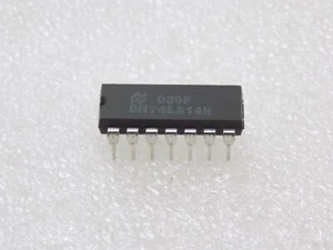 10x NATIONAL DM74LS14N dip-14 - Foto 1 di 3