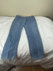 Levi's 90s Vintage Silver Medal Jeans Mens 38x30 Silver Tab Nice Free Shipping - Picture 1 of 13