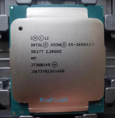 Intel Xeon E5-2658A v3 2.20GHz 12 Core 30MB 9.6GT/s 105W Processor SR27T - Image 1 of 3