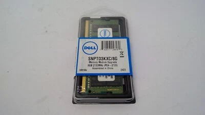 Dell SNPTD3KXC/8G 8gb 2133 MHz PC4-2133 DDR4 Laptop Memory Stick RAM - BRAND NEW - Image 1 of 2