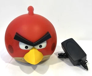 ANGRY BIRDS RED BIRD 2.1 STEREO SPEAKER 30 WATTS W/ BASS CONTROL& ADAPTER GEAR4 - Picture 1 of 9