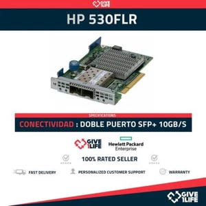 HP 649869-001 647579-001 530FLR 10GB SFP+ DOBLE PUERTO PN:647581-B21 - Picture 1 of 3