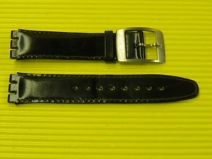 ORIGINAL Swatch - CHESNUT TOSTADO - Pulsera 17mm Cuero - AYGS705 - Marrón Oscuro - Imagen 1 de 3