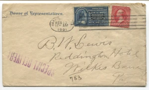 1901 stationery PA house of representatives US #E2, Red 2-cent - Picture 1 of 2