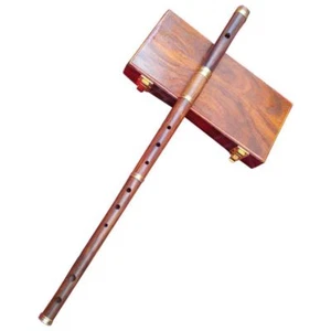 HW Professional Irish D Flute Rosewood Finish Natural Colour + Wooden Hard Case - Picture 1 of 2