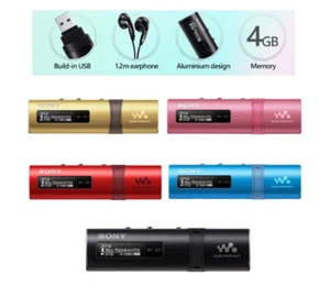 Sony MP3 NWZ-B183F Protable Music Player 4GB Walkman USB Built-in FM Tuner - Picture 1 of 19