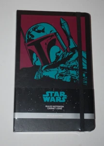 Moleskine Star Wars Boba Fett Ruled Notebook Mandalorian Disney-Sealed Brand New - Picture 1 of 3