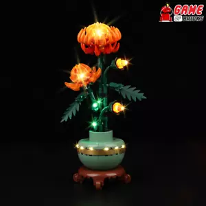 LED Licht Kit für Chrysantheme - kompatibel mit LEGO® 10368 - Bild 1 von 15