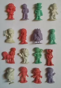 16 Complete Set- FRIBOM´S -Ice Cream Premium Dunkin Figures Kaugummi Figurin 70s - Picture 1 of 10