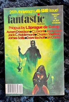 Fantastic Stories December 1977 26th Anniversary All Star Issues w/  D&D ad - Image 1 of 4