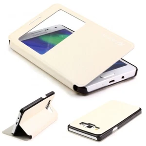View Case für Samsung Galaxy A5 (2015) Schutzhülle Wallet Cover Etui Tasche - Bild 1 von 12