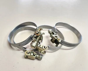 FASCETTE METALLICHE REGOLABILE 30-45 STRINGITUBO A VITE TUBI ARIA ACQUA BENZINA - Foto 1 di 15