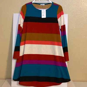 JODIFL mehrstreifeniges Strickkleid neu mit Etikett - Bild 1 von 8