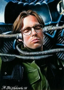 Limitierte Auflage ACEO DRUCK SG-1 Stargate Daniel Jackson Michael Shanks Mishkova - Bild 1 von 1
