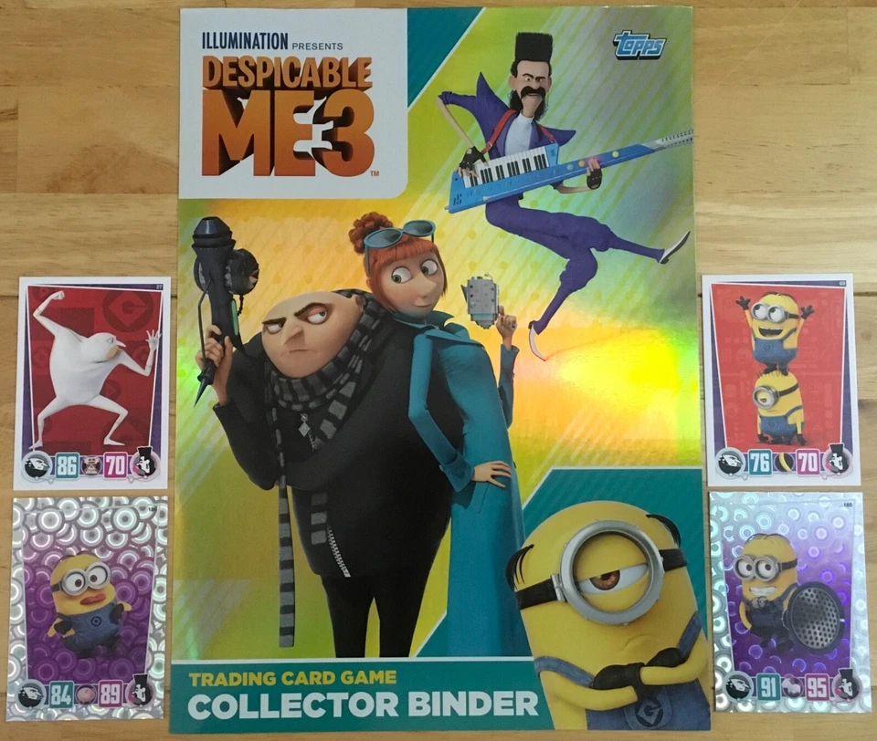 #1-192 - DESPICABLE ME 3 CARDS From Topps - Buy 3 Get 10 Free - Image 1 of 1