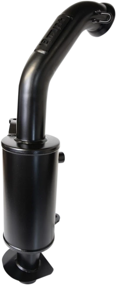 BikeMan Powder Lite Black Slip-On Exhaust 02-228PL - Image 1 of 1