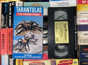 TARANTULAS-THE DEADLY CARGO(VHS-1989) STAR CLASSICS INC. HORROR SPIDERS HTF VHS - Picture 1 of 7