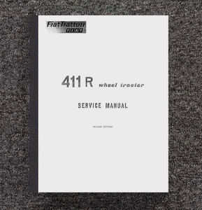 Manual de reparación de taller de tractor de 411 ruedas para Fiat 411 R - Imagen 1 de 14