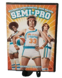 Semi-Pro (DVD, 2008) Brand New Will Farrell- Woody Harrelson-Andre' Benjamin  - Picture 1 of 4