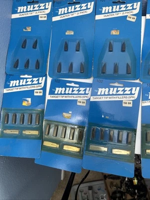 Punta de cazador Muzzy Matador I (5 paquetes) 100 y punta de objetivo Madador I (5 paquetes) 104 / 130 GR Foto 1 de 3