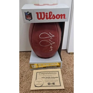 JuJu Smith-Schuster Autographed NFL Duke Game Football - Picture 1 of 5