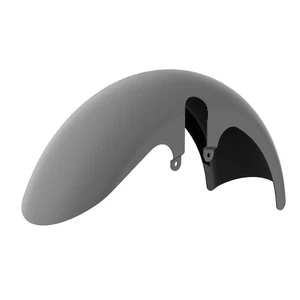 Charcoal Denim 18" Wide Fat Tire Front Fender For Harley Touring 14-23 - Picture 1 of 5