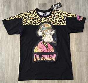 Death Row Records Dr. Bombay Bored Ape Shirt Men's Large Black Leopard NWT - Photo 1/8