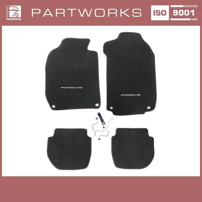 Floor mats original Porsche 911 G coupe carpets black - Image 1 of 4