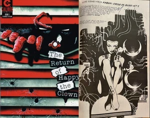 Return of Happy the Clown 1 Signed David Mack Kabuki Circle of Blood Preview NM - Picture 1 of 4