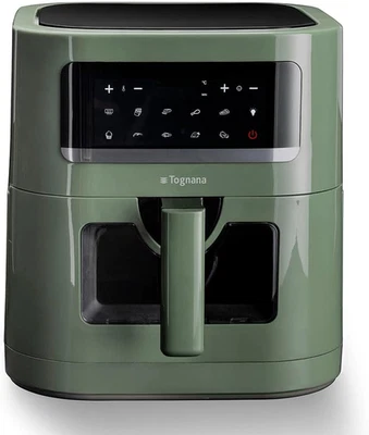 Iridea, Friggitrice Ad Aria 7 L Con Contenitore E Griglia Antiaderente E Display - Immagine 1 di 4