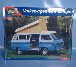 Revell Volkswagen Van Camper Model Kit 85-7633 Scale 1:24 Factory Sealed - Picture 1 of 15
