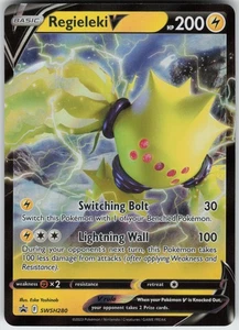 Foil Regieleki V SWSH280 SWSH: Sword & Shield Promo Cards Promo NM - Picture 1 of 1