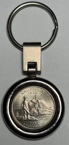 2005 California State Quarter Key Chain "South Coast Plaza" Nice and Very Cool! - Picture 1 of 2