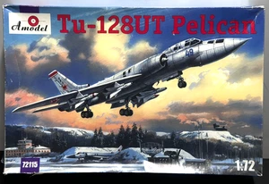 Amodel 72115 TU-128UT Pelican Interceptor Trainer 1:72 Airplane Model Kit -New - Picture 1 of 19