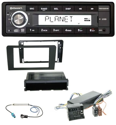 Continental USB 1DIN AUX DAB MP3 Autoradio für Audi A3 06-12 8P Symphony Bose Ak - Bild 1 von 4