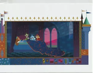 Postal Disney WonderGround Gallery Bella Durmiente Esperanza nos verá a través - Imagen 1 de 2