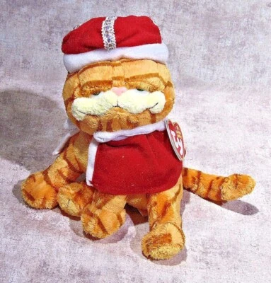 TY Beanie Babies ~ Garfield, His Majesty ~ A Tail of Two Kitties ***MWMT*** - Image 1 of 3