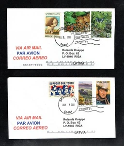 2 NICE ENVELOPES OF UNITED STATES ,( DIFFERENT), VF/XF - Picture 1 of 1