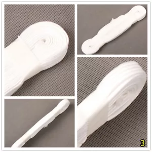 White Synthetical Silk Ito Sageo Cord For Japanese Katana Wakizashi Sword Tanto - Picture 1 of 5