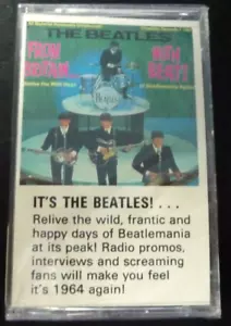 The Beatles From Britain with Beat Cassette Tape Brand New Sealed 1989 - Picture 1 of 2