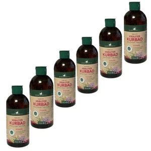 6x 500 ml Herbamedicus Kräuterbad Kräuter Kurbad Rosmarin - Bild 1 von 1