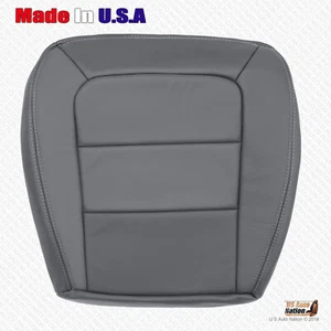 Ford Explorer Sport Trac 2001 2002 pasajero parte inferior lateral cuero cubierta asiento gris - Imagen 1 de 7