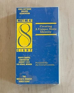 CREATING STORE IDENTITY 8th Annual VSDA Convention (1989) Sealed VHS Dealer - Picture 1 of 8